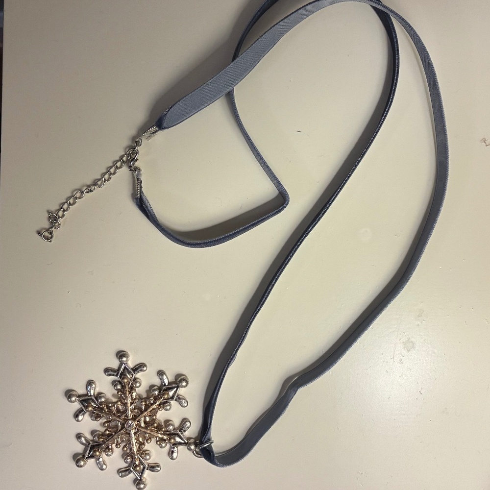 J Jill Snowflake Necklace